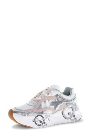 W6YZ Ida Sneaker in Silver White at Nordstrom, Size 10Us