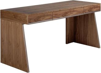 Angel Cerdá Escritorio oficina madera nogal