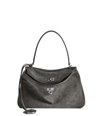 Balenciaga Grey Rodeo Small Shoulder Bag
