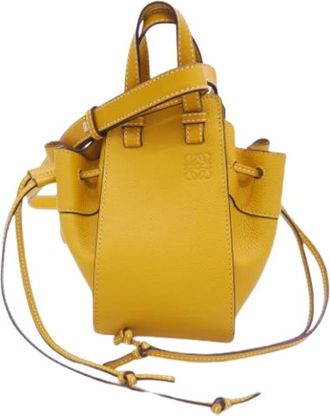 Loewe Pre-owned Bucket Bag - Dames - Vintage Tas - Geel - ONE Size - Vintage