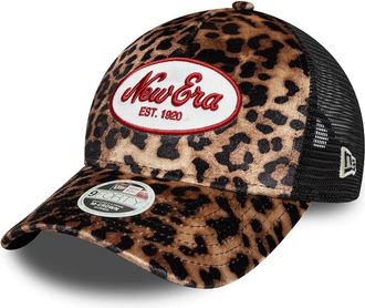 New Era Mens Trucker Cap 9forty Light Beige Crown Hat
