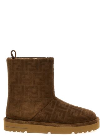 Fendi Womens Apres Chic Ankle Boots