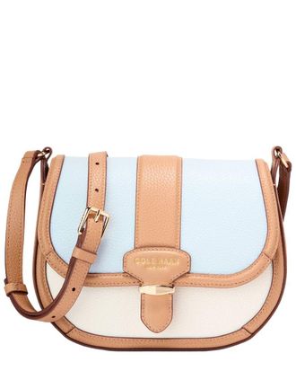 Cole Haan Marina Leather Saddle Bag