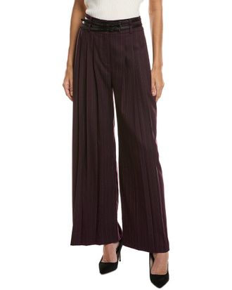 Kenneth Cole Pleated Wide Leg Pant