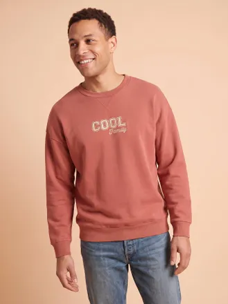 Envie de Fraise Herren Sweatshirt, Family-Capsule terrakotta