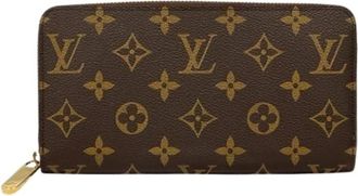 Louis Vuitton Pre-owned Canvas wallets - Dames - Vintage Accessoires - Bruin - ONE Size - Vintage