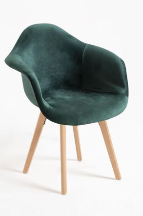 Regalos Miguel Packs Sillas Comedor - Pack 2 Sillas Belu Terciopelo - Verde