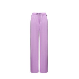 Herno Purple Polyester Casual Womens Pants