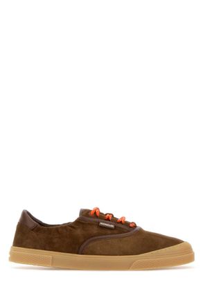 Moncler Brown Lace Up Sneakers