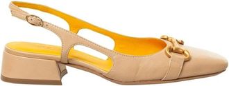Mara Bini Sandalo Slingback - - Shoes - Donna - Beige - 36 EU