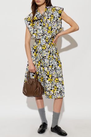 Marni Floral Motif Top, Womens, Multicolour