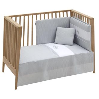 Cambrass Juego 2 piezas Colcha Cuna 70 en color Gris