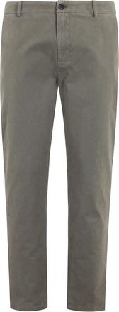 Department Five Slim Turple Chino Broek met Zakken - Heren - Chinos - Groen - W33 - Broeken