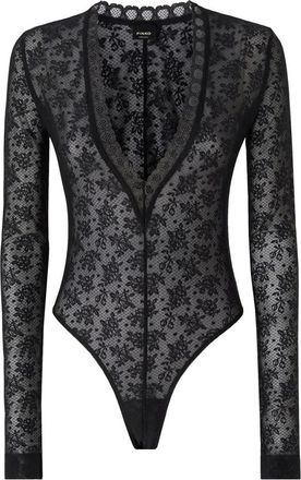 Pinko Body - Dames - Bodies - Zwart - M - Tops