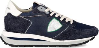 Philippe Model Sneakers Tropez Haute Running - Heren - Sneakers - Blauw - 45 EU - Katoen - Schoenen