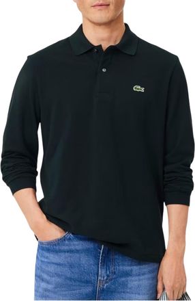 Lacoste Long-Sleeve Minimalist Polo Shirt