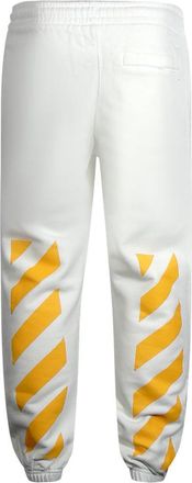 Off-white Heren Caravaggio Logo Joggingbroek (Wit)