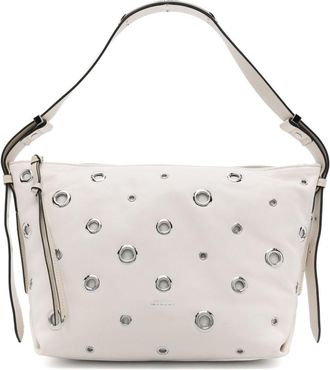 Isabel Marant Leyden tote bag - women - Cotton/Lamb Skin - One Size - Neutrals