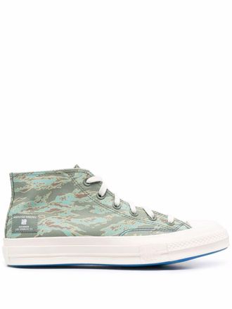 Converse x UNDEFEATED Chuck 70 Mid sneakers - men - Canvas/Rubber/Fabric - 11 - Green