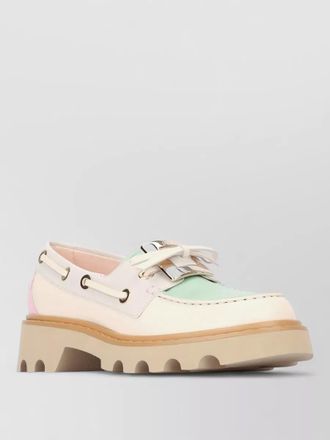 Roger Vivier ranger loafer chunky sole lace detail