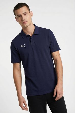Puma Poloshirt PUMA TEAMGOAL CASUALS POLO, Herren, Gr. XXL, blau (puma navy, puma wei&szlig;), Piqu&eacute;, Obermaterial: 100% Baumwolle, unifarben, regular fit normal