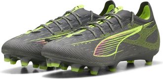 Puma Heren Ultra Pro Stevige Grond Voetbalschoenen (Gematteerd Zilver)