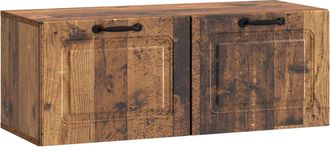 vidaXL Mueble Para Tv De Pared Madera Envejecida 78,5 X 31 X 30 Cm Vidaxl
