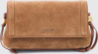 Coccinelle Mini borsa Thess in pelle scamosciata con tracolla amovibile