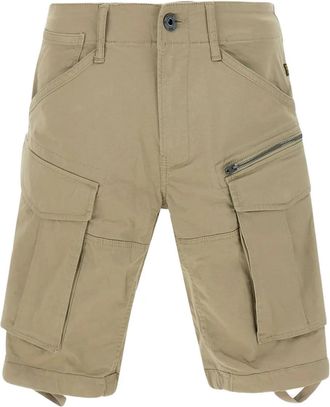 G-Star Shorts a coste in misto cotone biologico - Toni neutri
