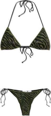 Os&eacute;ree Klassieke Driehoek Bikini - Dames - Bikinis - Groen - M - Badmode