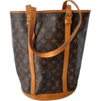 Louis Vuitton Pre-owned Bucket Bags, female, Brown, Size: ONE SIZE Pre-owned Neverfull Pochette