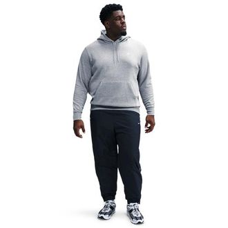 Nike Mens Club Pullover Hoodie - White/Light Smoke Grey/Dark Grey Heather Size 3XL