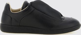 Maison Margiela Sneakers slip-on Future in pelle di vitello liscia con logo numerico