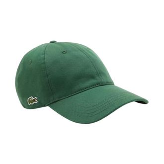 Lacoste Caps, male, Green, Size: ONE SIZE Cotton Twill Cap