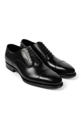 Anthony Veer Regent Cap-toe Oxford in Black at Nordstrom, Size 10.5