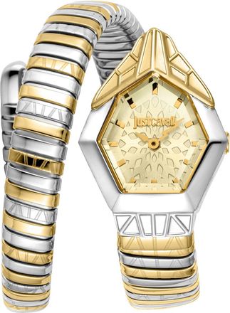 Just Cavalli Womens Snake 316L Stainless Steel Watch