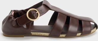 Charles & Keith Caged Flat Espadrilles