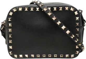 Valentino Borsa a tracolla Rockstud Pre-owned - - Pre-owned - Donna - Nero - ONE SIZE