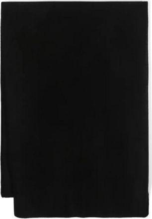 Polo Ralph Lauren Zwarte Winter Sjaal Wrap Casual - Dames - Wintersjaals - Zwart - ONE Size - Wol - Accessoires
