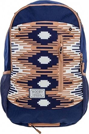 Hooey Unisex - Rockstar Backpack In Navy/aztec