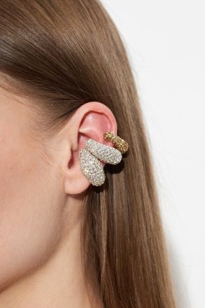 Cult Gaia Set Of Three Solene Ear Cuffs, Womens, Silver