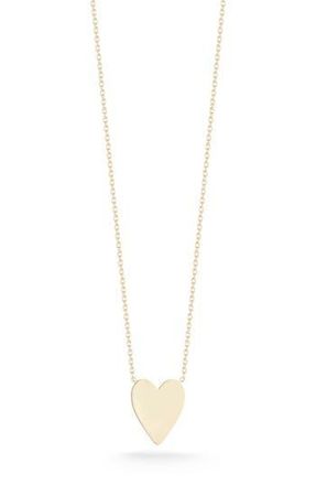 Ember Fine Jewelry 14K Gold Heart Pendant Necklace at Nordstrom Rack