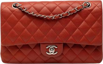 Chanel Pre-owned Quilted Flap Bag - Dames - Vintage Schoudertas - Rood - ONE Size - Vintage