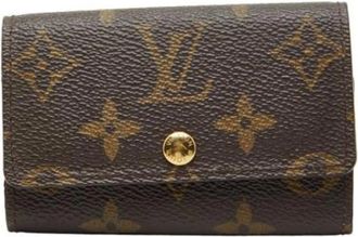 Louis Vuitton Pre-owned Wallets, female, Brown, Size: ONE SIZE Pre-owned Plastic Key-holder