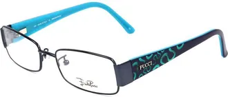 Emilio Pucci Blue Metal Glasses Womens (Frames)