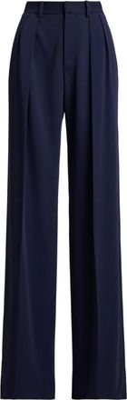 Ralph Lauren Collection Pantaloni con pieghe - Blu