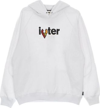 Iuter Witte Lichtgewicht Hoodie Cinelli - Heren - Hoodies - Wit - L - Katoen - Hoodies & sweatvesten