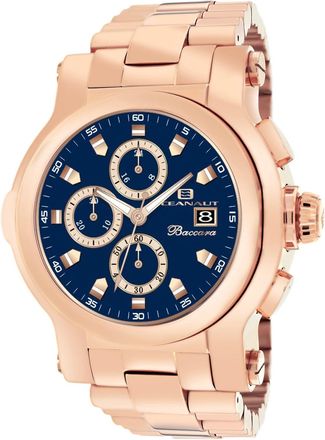 Oceanaut Mens Baccara XL Navy Blue Round 50mm