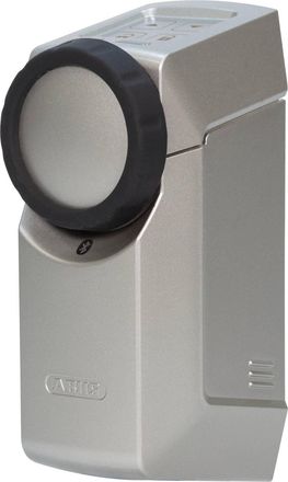 ABUS Cerradura Electr&oacute;nica Cfa3100 S App / C&oacute;digo / Escaneo Digital / Pulsador Plateado