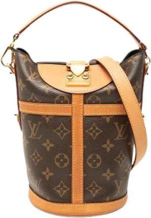 Louis Vuitton Pre-owned Bucket Bag - Dames - Vintage Tas - Bruin - ONE Size - Vintage